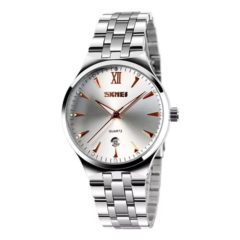 Quartz Watch Men Watches Luxury Brand Sport Full Steel Casual Business Wrist Watch Clock Male Waterproof Relogio Masculino