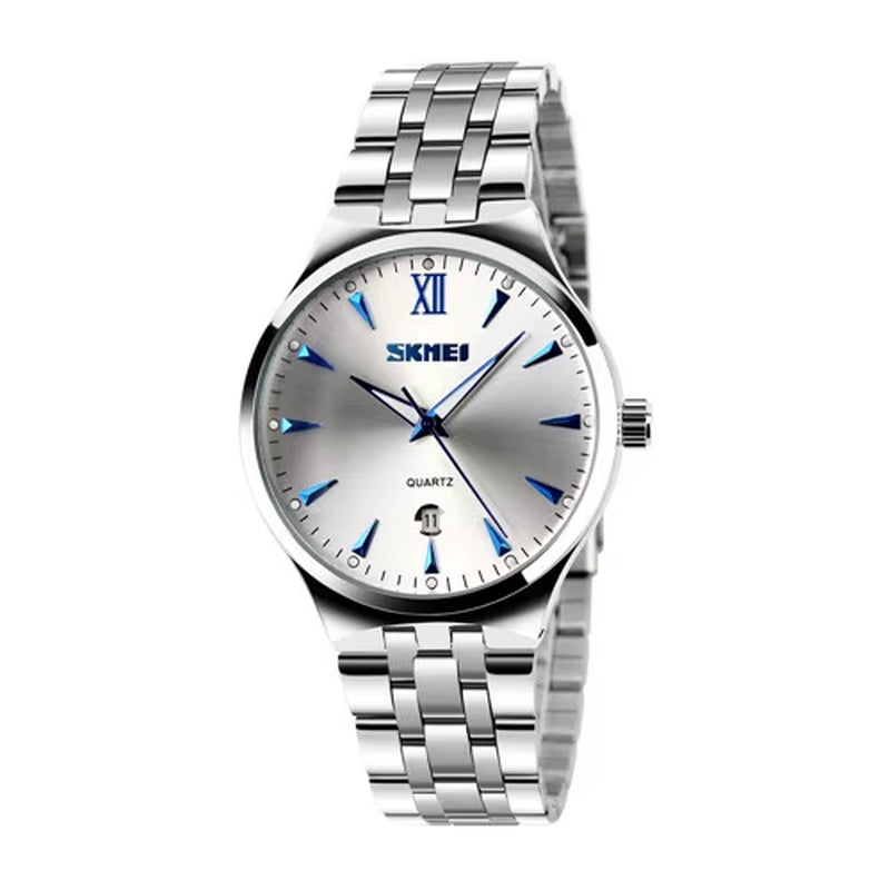 Quartz Watch Men Watches Luxury Brand Sport Full Steel Casual Business Wrist Watch Clock Male Waterproof Relogio Masculino