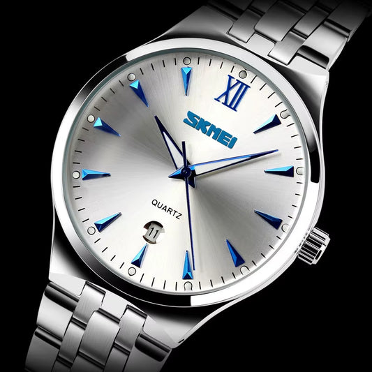 Quartz Watch Men Watches Luxury Brand Sport Full Steel Casual Business Wrist Watch Clock Male Waterproof Relogio Masculino